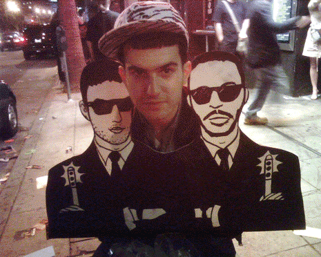 Cardboard cutout